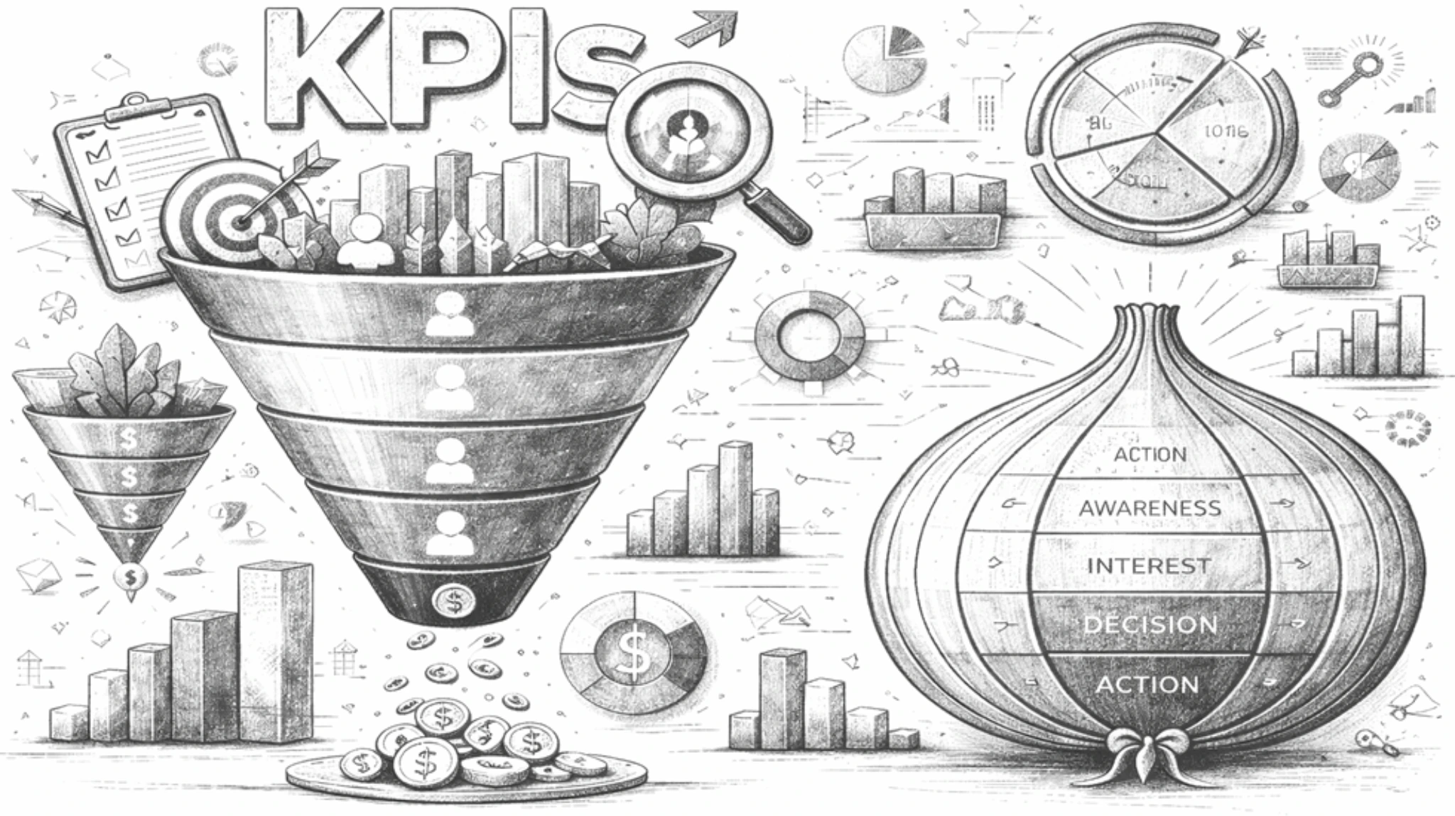 kpis, embudos y cebollas, imagen 1